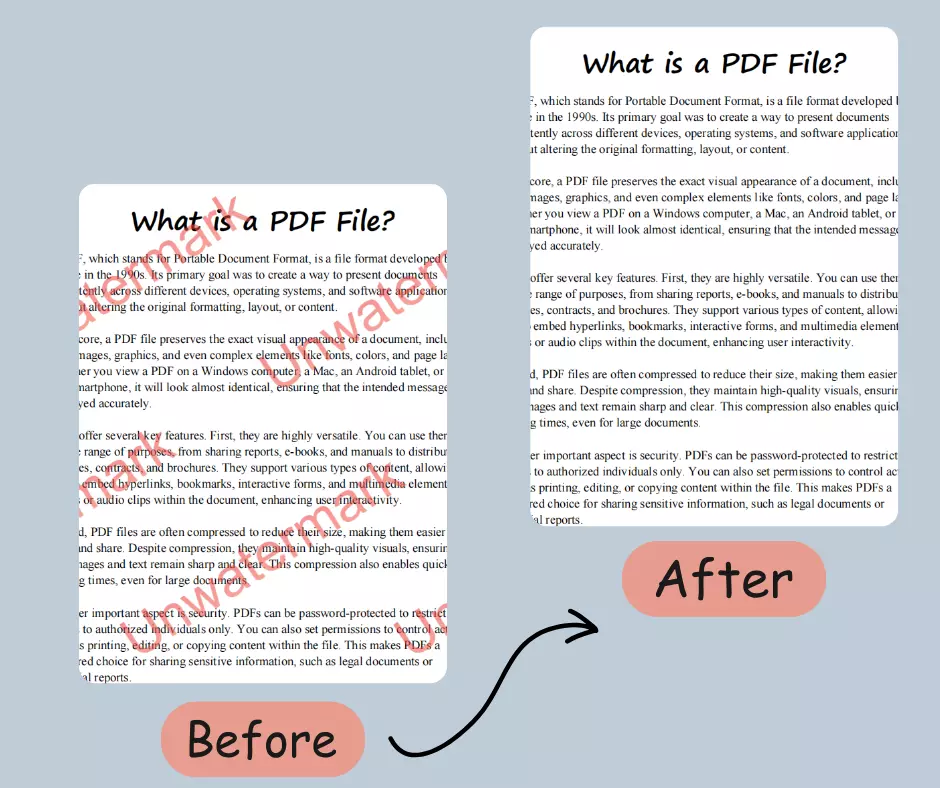 How to Remove Watermarks from PDF